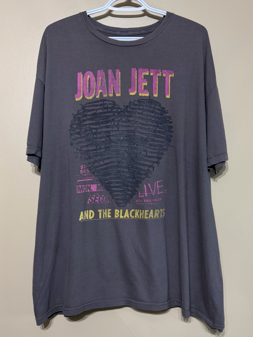 Joan Jett & The Blackhearts Faded Band Tee